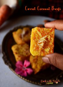 carrot burfi recipe